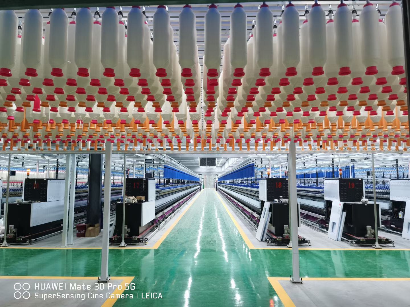 polyester spun yarn facrory