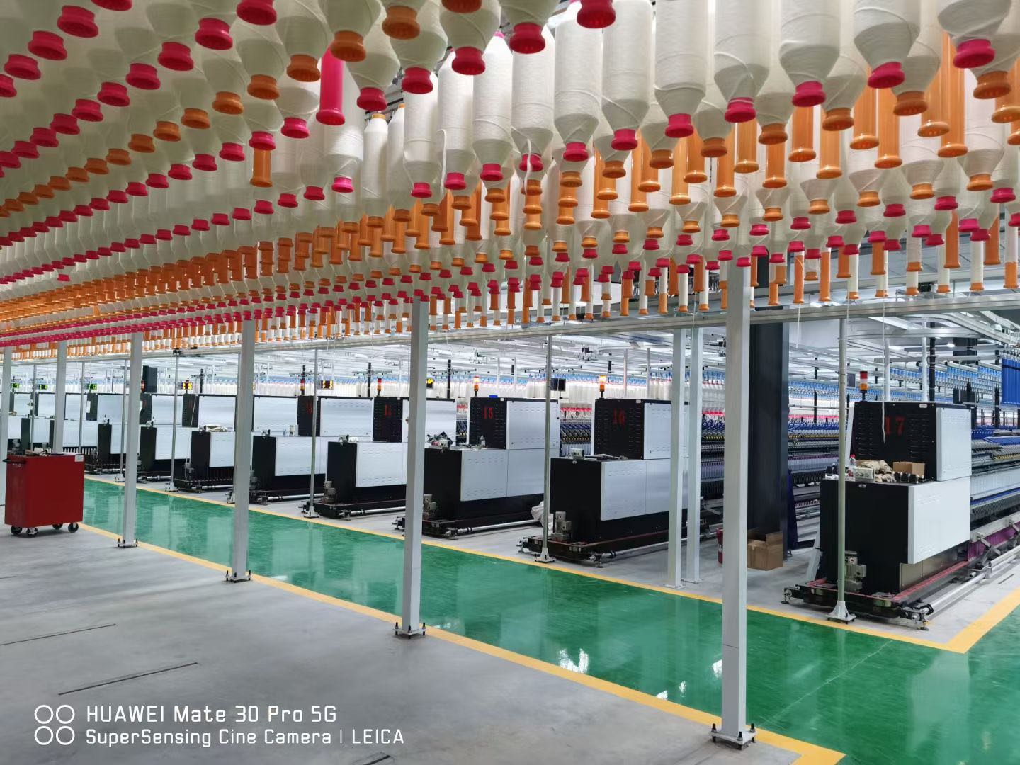 polyester spun yarn facrory